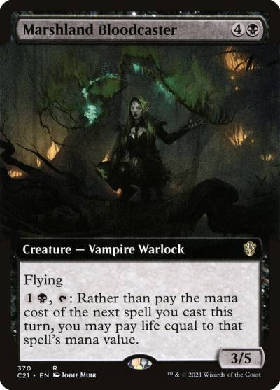 Marshland Bloodcaster C21-370 Commander 2021 Magic card