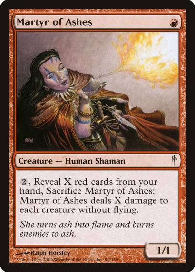 Martyr of Ashes CSP-92 Coldsnap Magic card