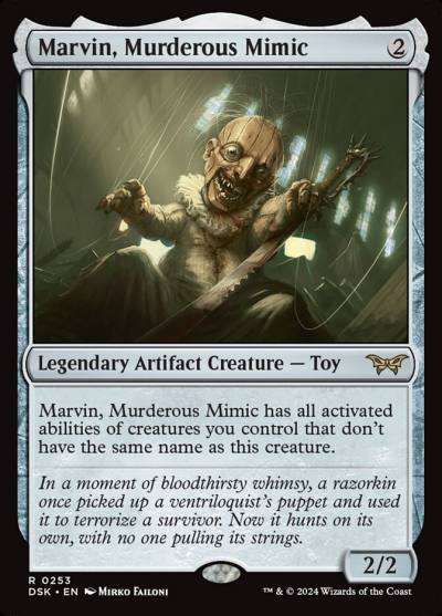 Marvin, Murderous Mimic DSK-253 Duskmourn: House of Horror Magic card