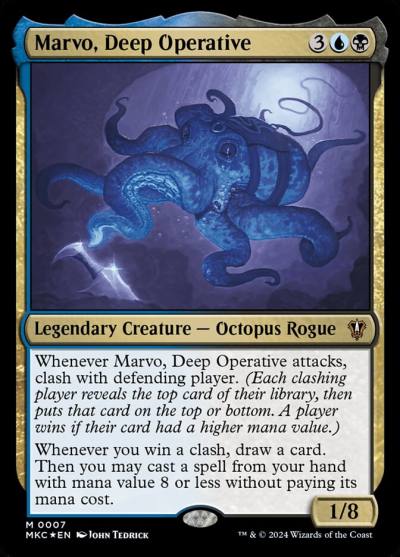Marvo, Deep Operative MKC-7 Murders at Karlov Manor Commander Magic card