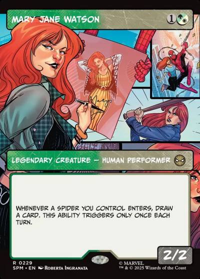 Mary Jane Watson SPM-229 Marvel's Spider-Man Magic card