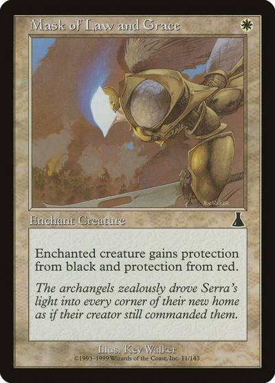 Mask of Law and Grace UDS-11 Urza's Destiny Magic card
