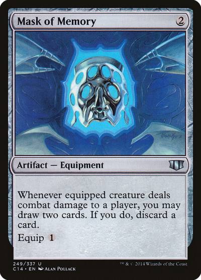 Mask of Memory C14-249 Commander 2014 Magic card