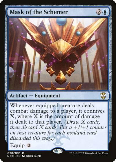 Mask of the Schemer NCC-28 New Capenna Commander Magic card