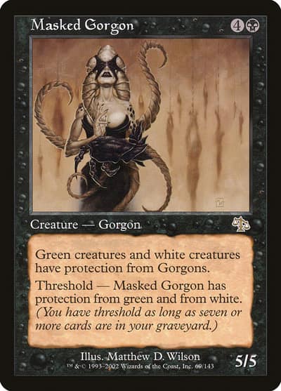 Masked Gorgon 69 Judgment Magic card