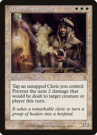 Master Apothecary 32 Odyssey Magic card