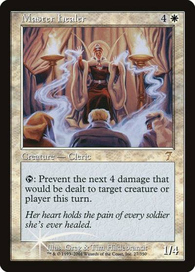 Master Healer 7ED-27STAR Seventh Edition Magic card