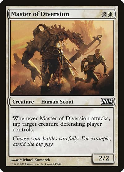 Master of Diversion M14-24 Magic 2014 Magic card