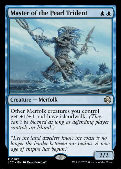 Master of the Pearl Trident LCC-162 The Lost Caverns of Ixalan Commander Magic card