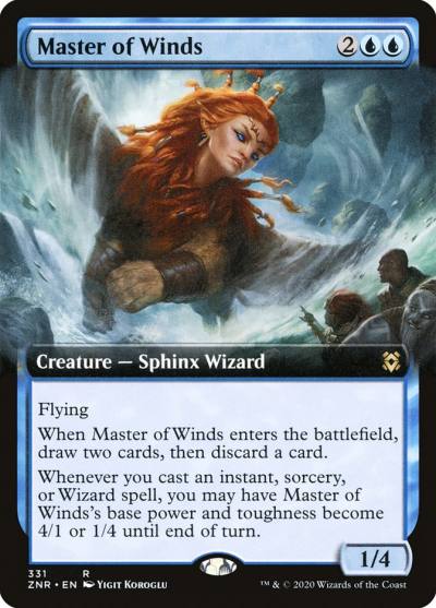Master of Winds ZNR-331 Zendikar Rising Magic card