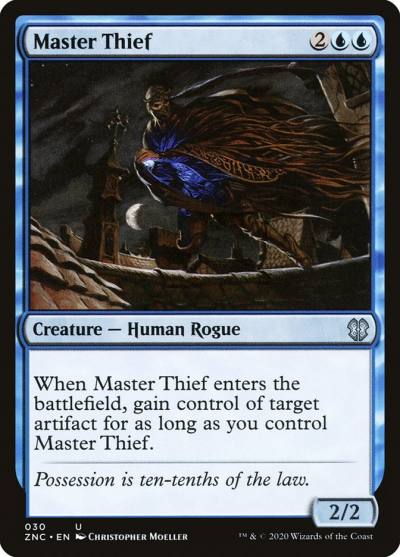 Master Thief ZNC-30 Zendikar Rising Commander Magic card