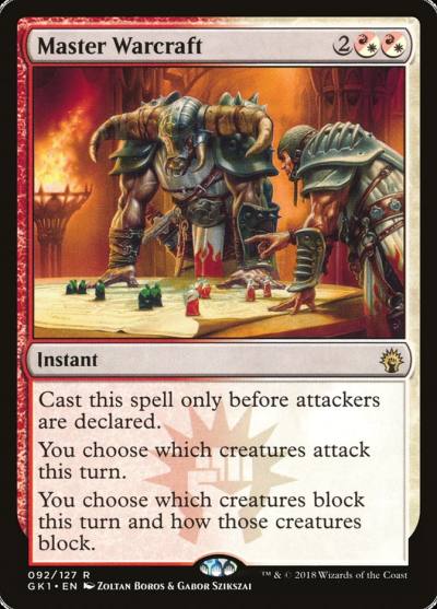Master Warcraft GK1-92 GRN Guild Kit Magic card