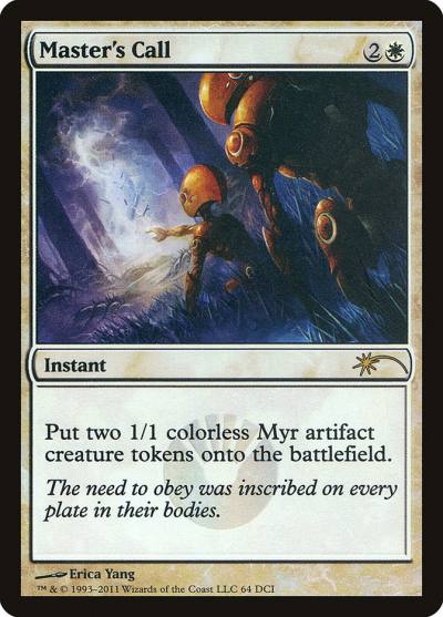 Master's Call DCI-64 DCI Promos Magic card
