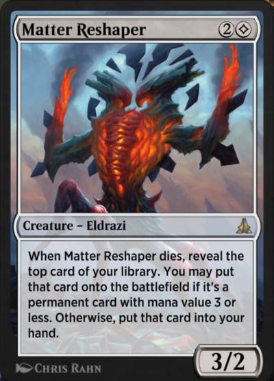 Matter Reshaper EA2-2 Explorer Anthology 2 Magic card