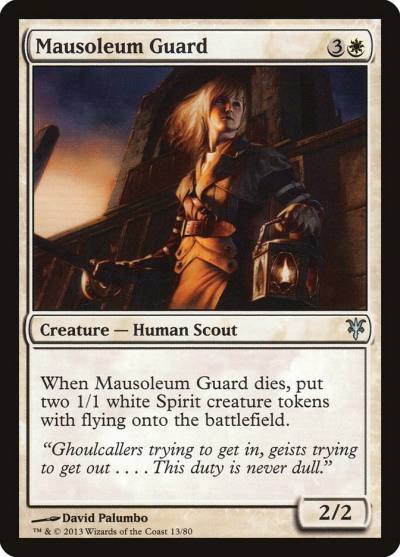 Mausoleum Guard DDK-13 Duel Decks: Sorin vs. Tibalt Magic card