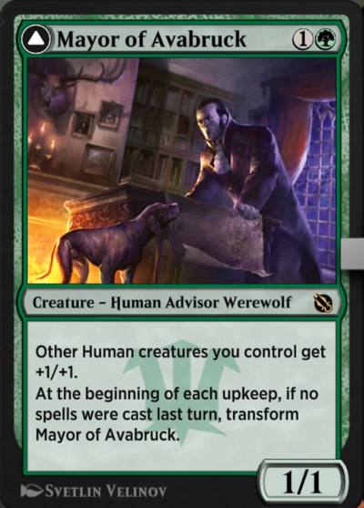Mayor of Avabruck // Howlpack Alpha SIS-53 Shadows of the Past Magic card