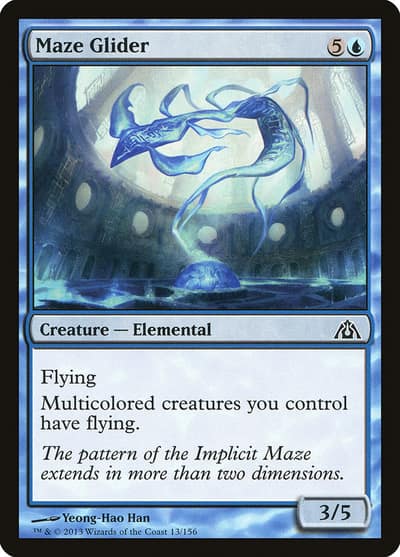 Maze Glider 13 Dragon's Maze Magic card
