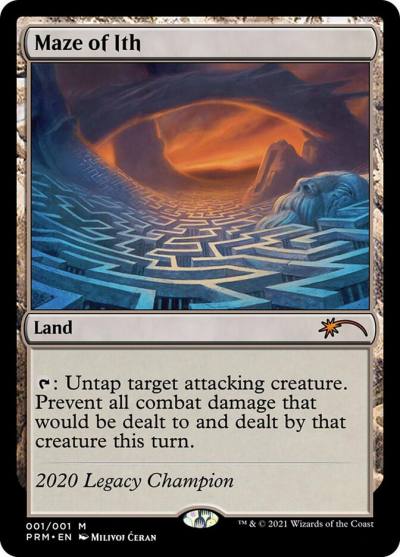 Maze of Ith OLGC-2020C Legacy Championship Magic card