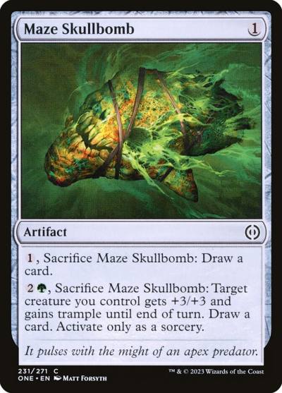 Maze Skullbomb ONE-231 Phyrexia: All Will Be One Magic card