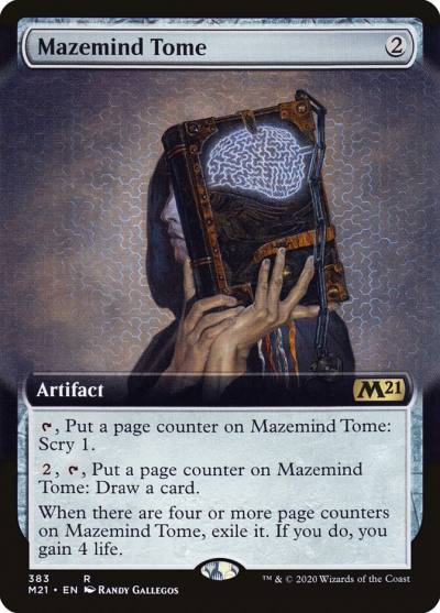 Mazemind Tome M21-383 Core Set 2021 Magic card