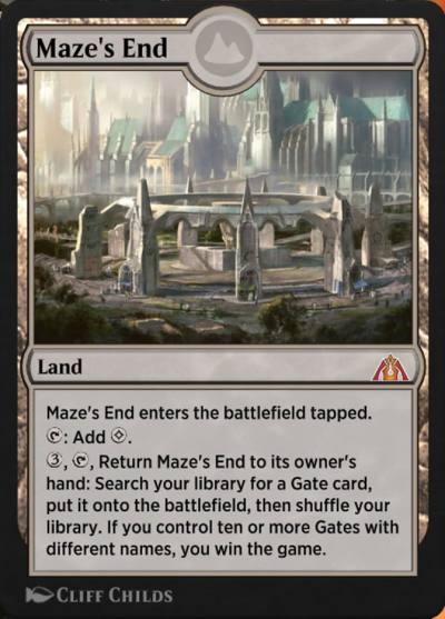 Maze's End HA3-27 Historic Anthology 3 Magic card
