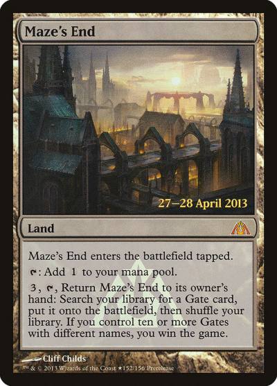Maze's End PDGM-152STAR Dragon's Maze Promos Magic card