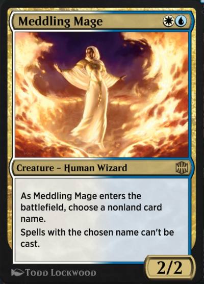 Meddling Mage HA2-17 Historic Anthology 2 Magic card