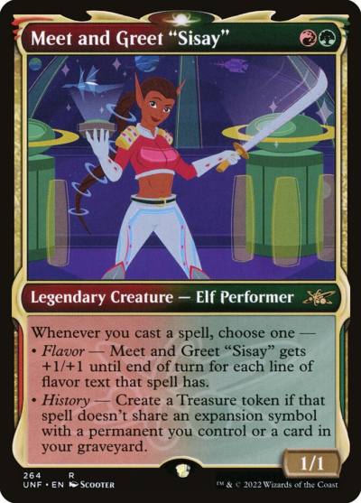 Meet and Greet "Sisay" UNF-264 Unfinity Magic card