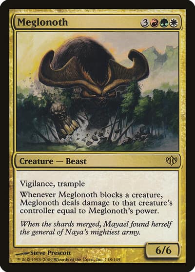 Meglonoth 118 Conflux Magic card