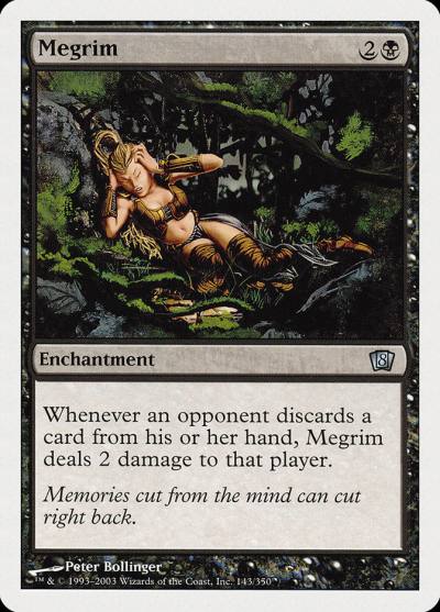 Megrim 8ED-143 Eighth Edition Magic card