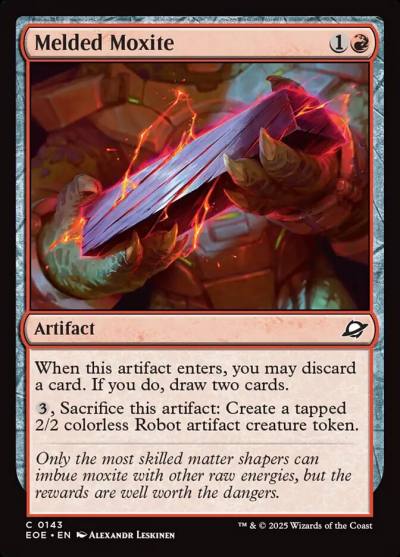 Melded Moxite EOE-143 Edge of Eternities Magic card