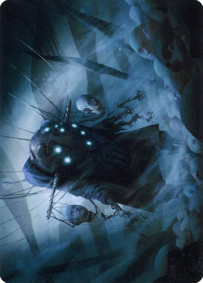 Meldweb Curator // Meldweb Curator AONE-16 Phyrexia: All Will Be One Art Series Magic card