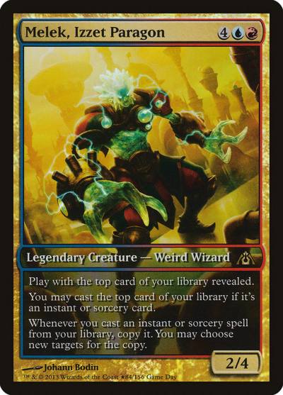 Melek, Izzet Paragon PDGM-84 Dragon's Maze Promos Magic card