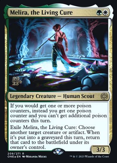 Melira, the Living Cure PONE-209S Phyrexia: All Will Be One Promos Magic card