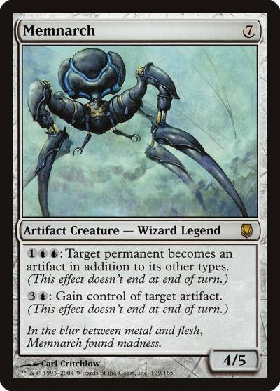 Memnarch DST-129 Darksteel Magic card