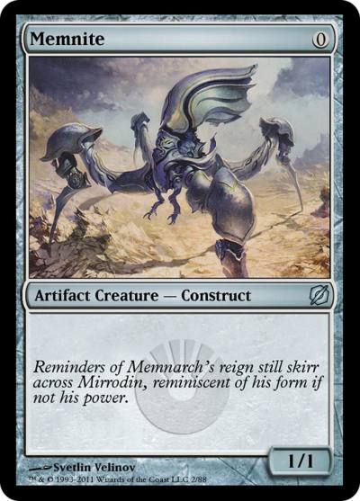 Memnite TD2-2 Duel Decks: Mirrodin Pure vs. New Phyrexia Magic card