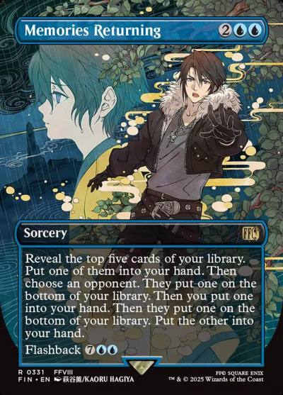 Memories Returning FIN-331 Final Fantasy Magic card