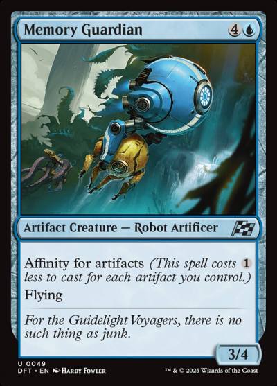Memory Guardian DFT-49 Aetherdrift Magic card