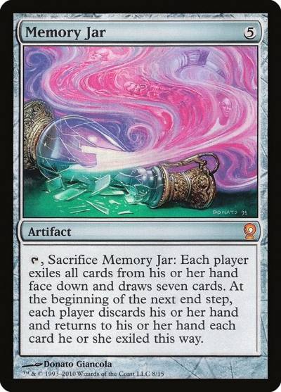 Memory Jar V10-8 From the Vault: Relics Magic card
