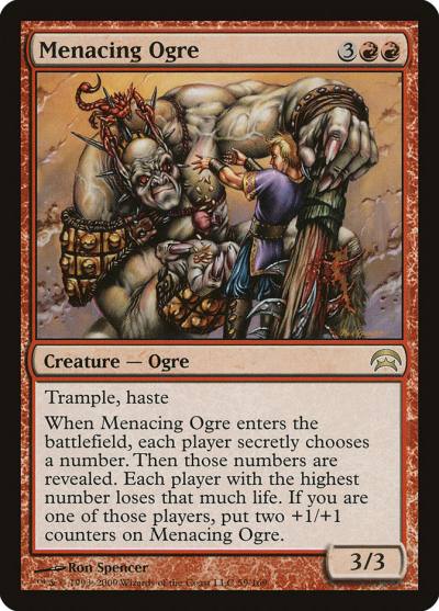 Menacing Ogre HOP-59 Planechase Magic card