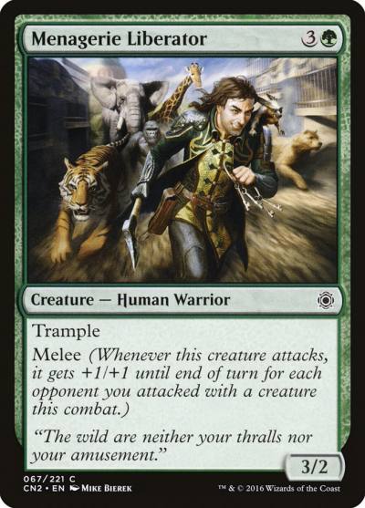 Menagerie Liberator 67 Conspiracy: Take the Crown Magic card