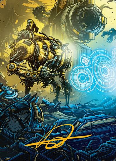 Mendicant Core, Guidelight // Mendicant Core, Guidelight ADFT-1 Aetherdrift Art Series Magic card