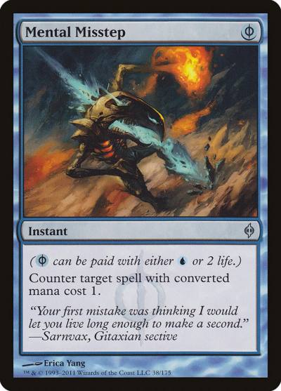 Mental Misstep NPH-38 New Phyrexia Magic card