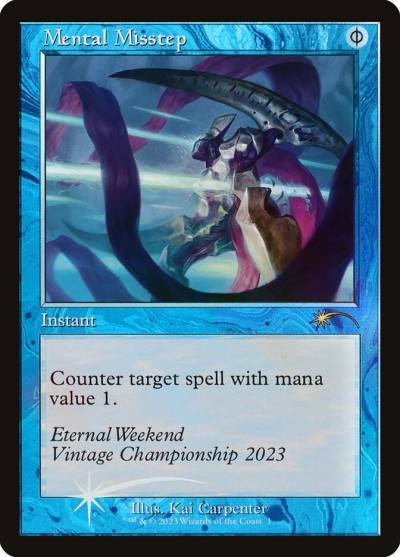 Mental Misstep PEWK-2023A Eternal Weekend Magic card