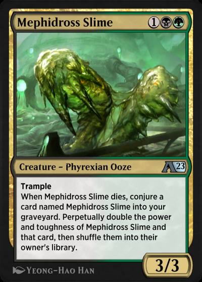 Mephidross Slime YONE-25 Alchemy: Phyrexia Magic card