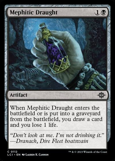 Mephitic Draught LCI-112 The Lost Caverns of Ixalan Magic card