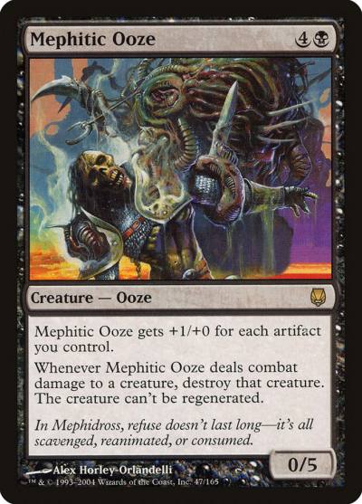 Mephitic Ooze 47 Darksteel Magic card