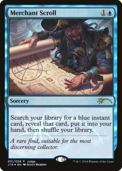Merchant Scroll J18-1 Judge Gift Cards 2018 Magic card