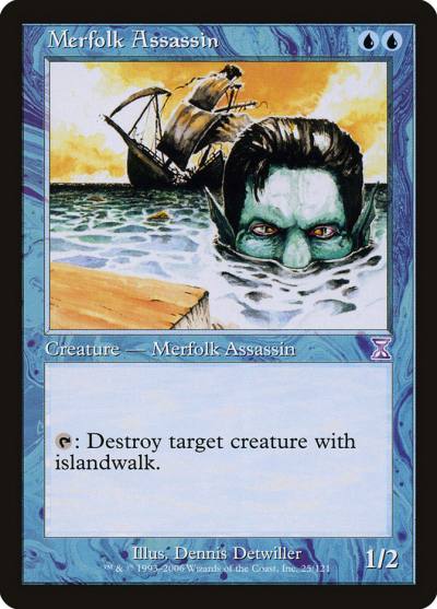 Merfolk Assassin TSB-25 Time Spiral Timeshifted Magic card