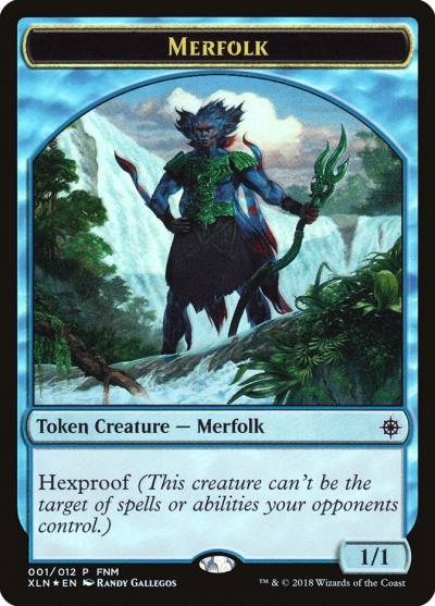 Merfolk // Treasure F18-1 Friday Night Magic 2018 Magic card